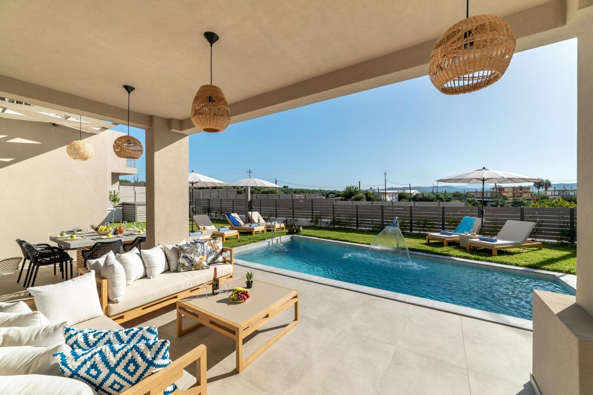 Ks Luxury Villas Heated Pools Georgioupoli Exteriér fotografie