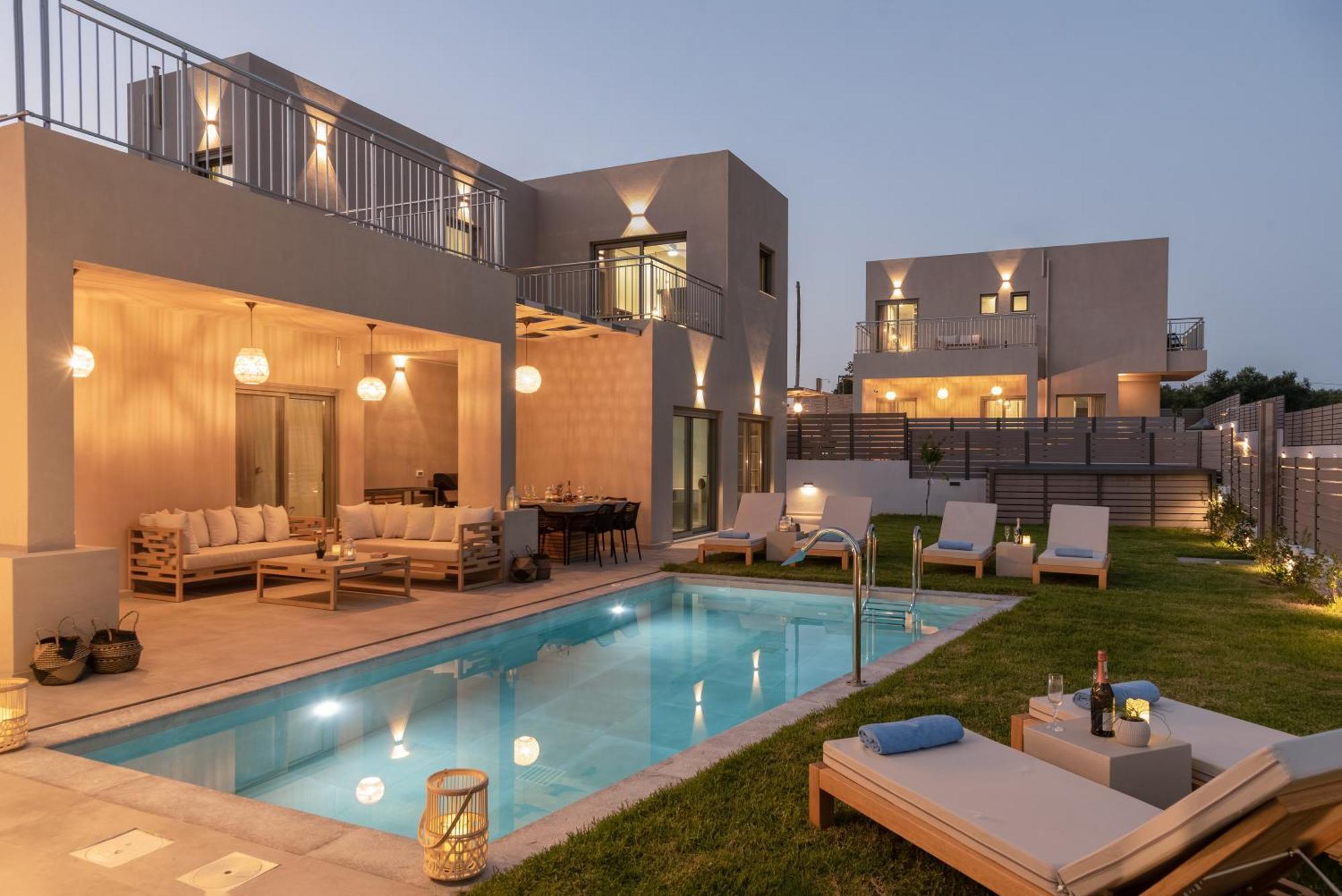 Ks Luxury Villas Heated Pools Georgioupoli Exteriér fotografie