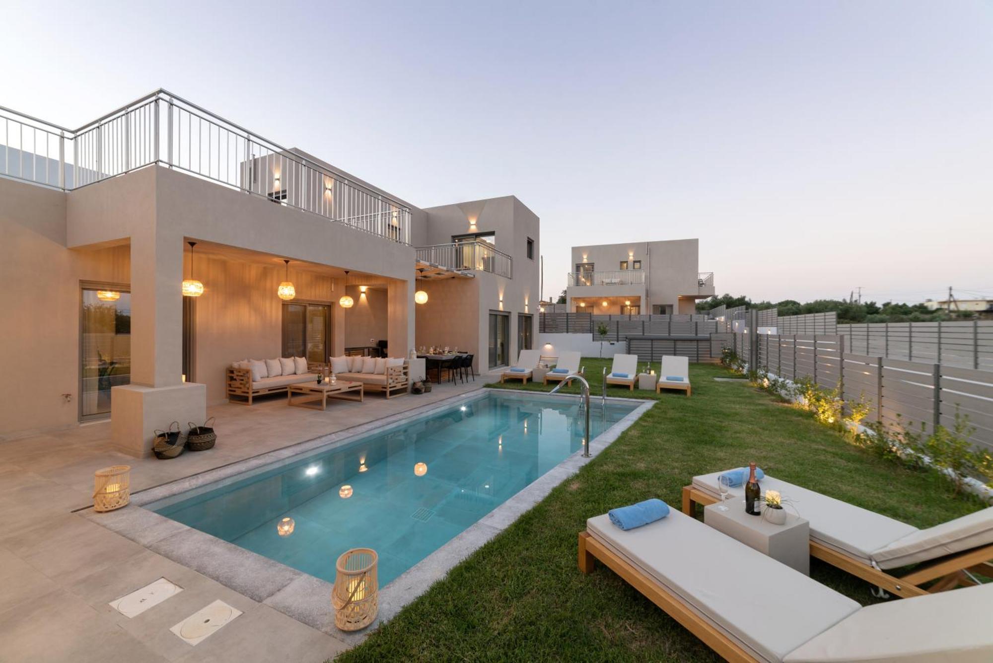 Ks Luxury Villas Heated Pools Georgioupoli Exteriér fotografie